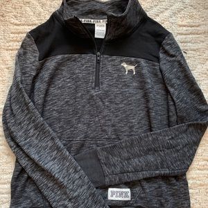 VS Pink Quarter Zip Jacket